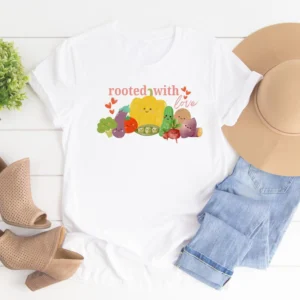 Rooted With Love Veggie T-Shirt
