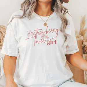 Strawberry Lover Girl Fruit T-Shirt