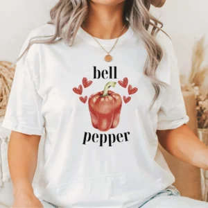 Vintage Red Bell Pepper Veggie T-Shirt